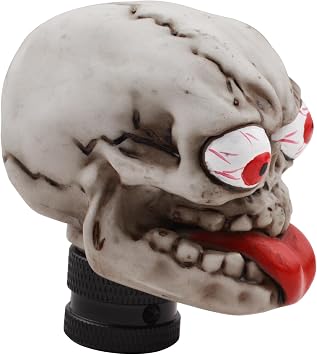 Abfer Skull Shifter Knob Gear Lever Knobs Car Shift Handle Shifting Stick