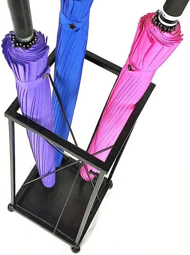 Creative Umbrella Stand with Drain Tray, Floor Support, Simple Home Storage Solution for Umbrellas, Stylish Umbrella Holder for Indoor Use.