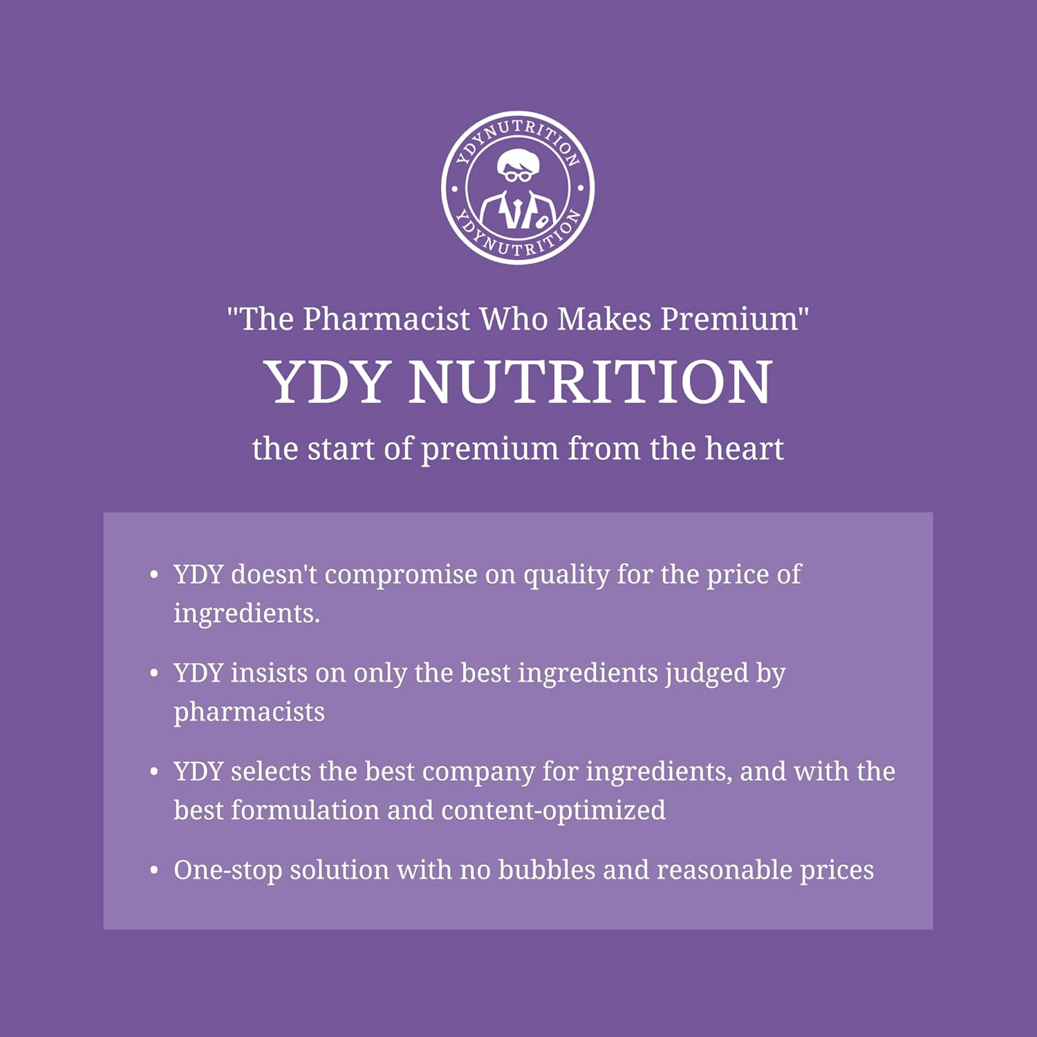 YDY Chelated Magnesium with K2 - Magnesium 200mg, Vitamin D3 25mcg, K2 100mcg - High Absorption, Supports Muscle, Bone, Nerve, Sleep - 60 Tablets