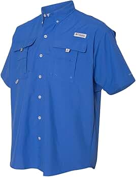 Chemise Columbia PFG Omni-Shade – Homme, Taille L, Rose, UPF 30, Pour Pêche