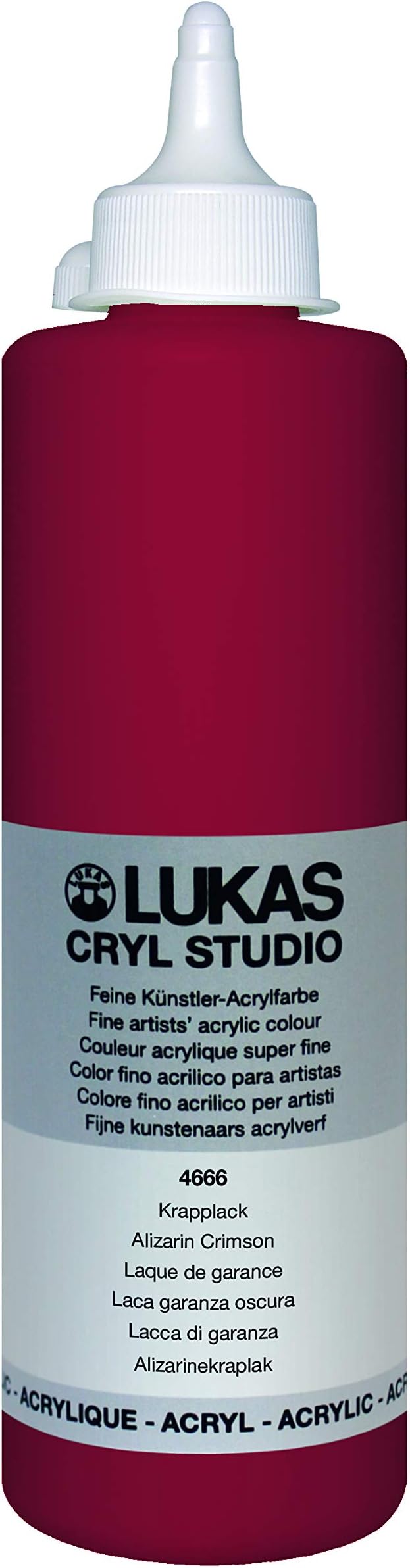 LUKASCryl Studio 500 ml Premium Quality Acrylic Paint Crap Varnish