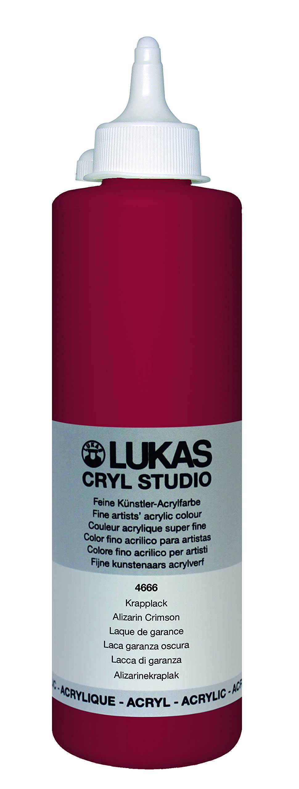 LUKASCryl Studio 500 ml Premium Quality Acrylic Paint Crap Varnish