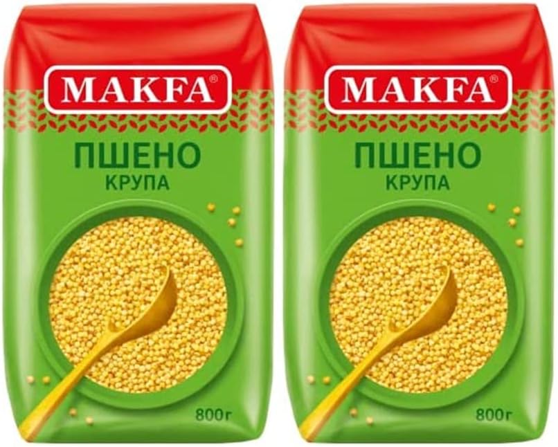 MAKFA Hulled Millet Pack of 2 (800g)