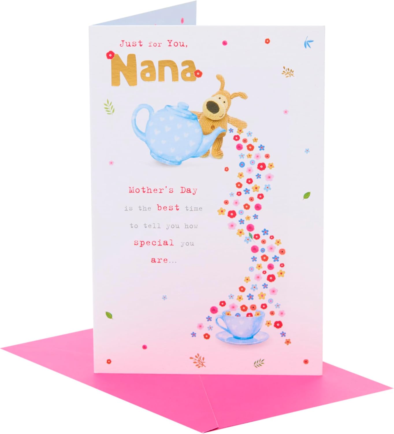 Boofle Mother's Day Card for Nana - Cute Design