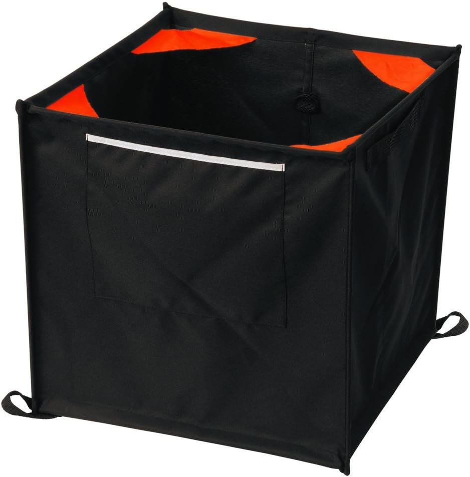 Weaver Leather Arborist Throw Line Storage Cube , Black/Orange