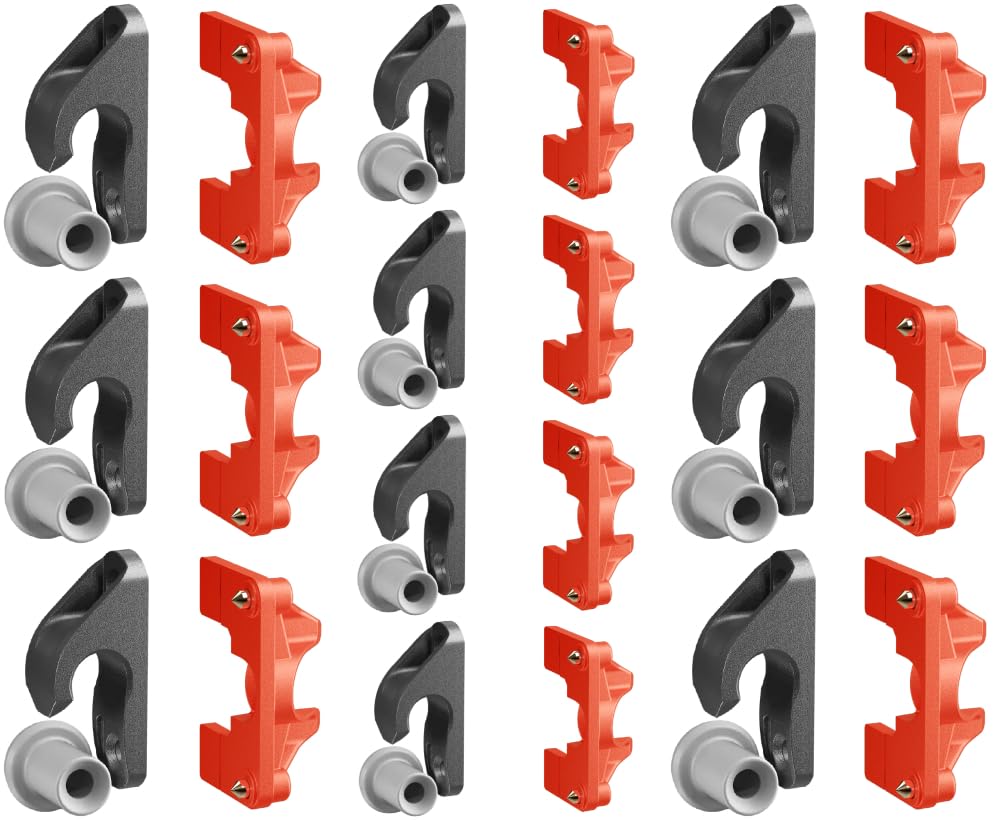 Button Fix Type 2 Compact Drop Down Bracket Connector Slide & Click x10 + 10 Marker Tools
