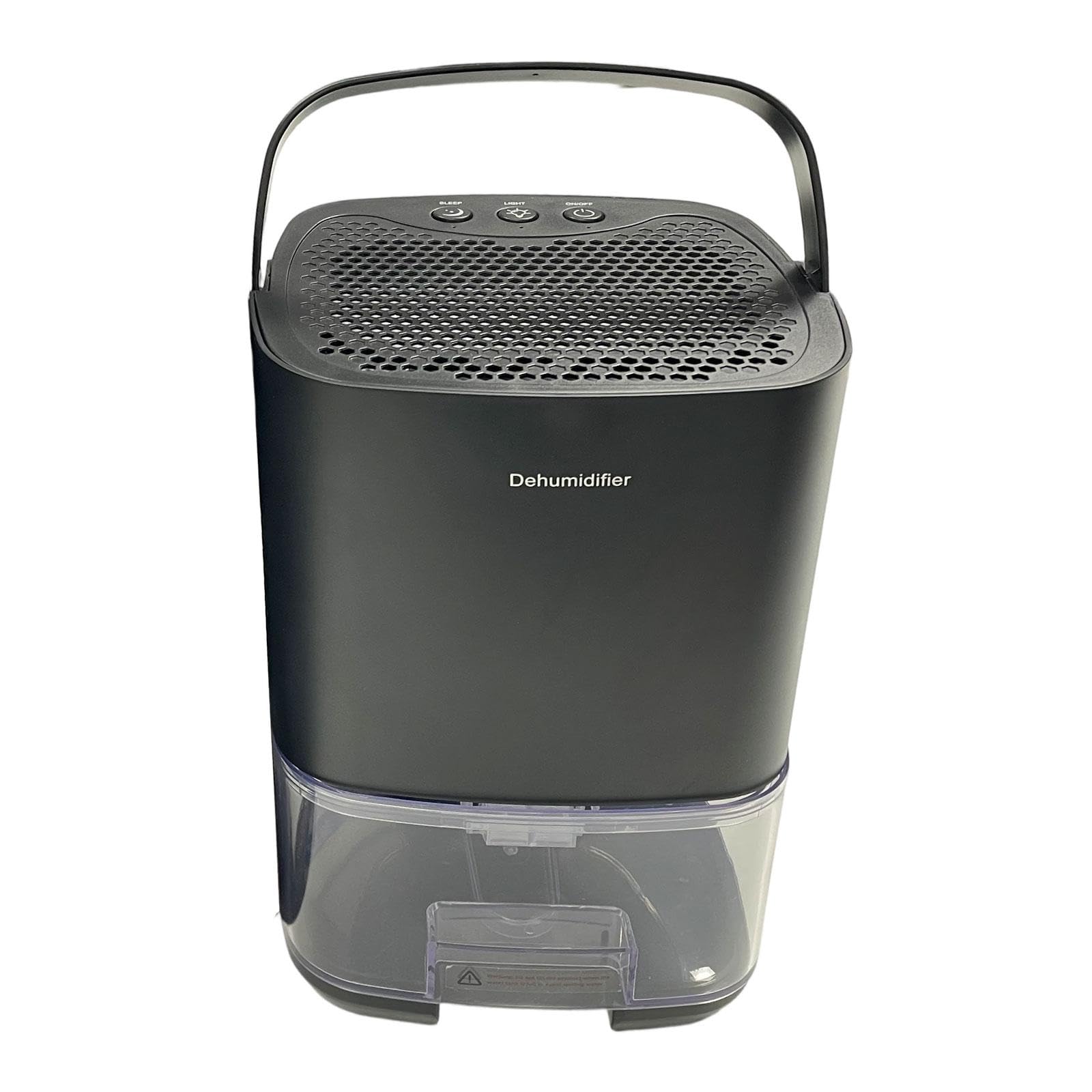 Mini Deumidificatore Portatile con Capacità di 1000 Ml, Spegnimento Automatico, Luce Notturna, Tecnologia Silenziosa, Adatto per Camera Da Letto, Bagn, Nero