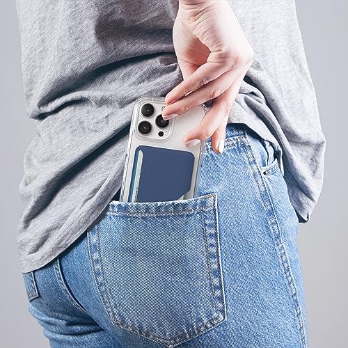 Speck iPhone Wallet MagSafe Accessory - Removable ClickLock No-Slip Interlock - Holds 1-3 Cards - Soft Touch Finish, Scratch Resistant Card Holder Built for Mag - image 5