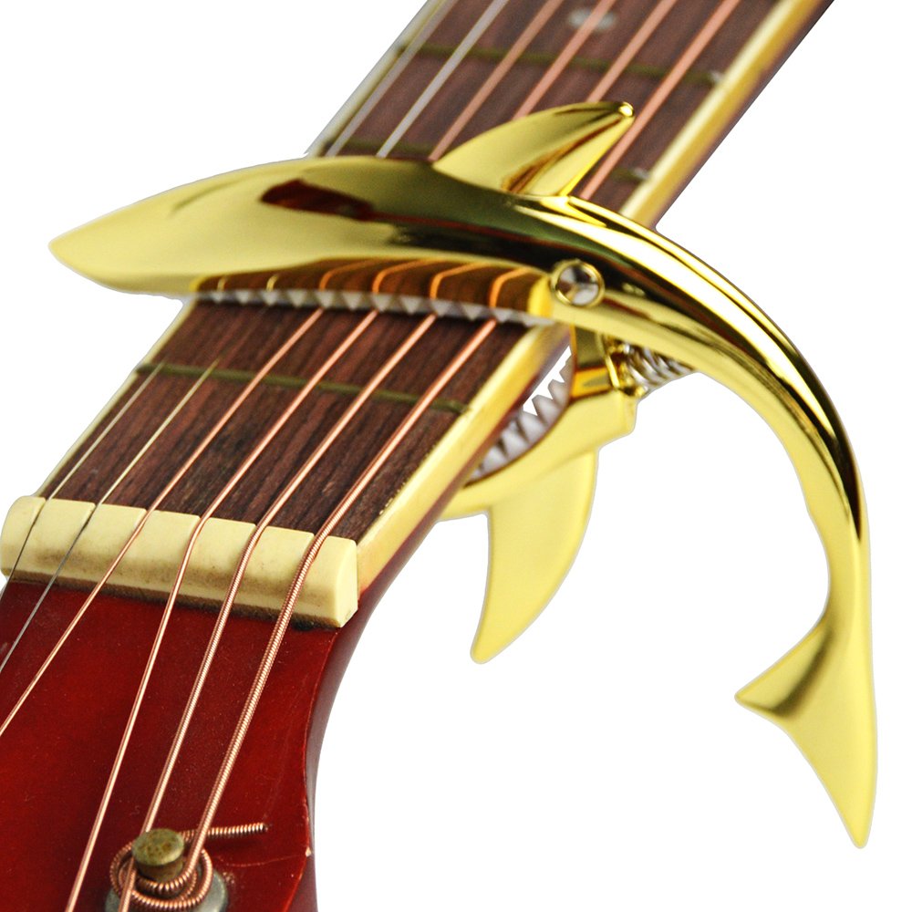 Capo De Guitare Universel - Alliage De Zinc Avec Extracteur De Cordes - Pour Guitare, Ukulélé, Basse