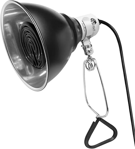 Miniatura 7 de Foco de Lámpara para Reptiles 5.5 Pulgadas de Profundidad con Interruptor - Ideal para Bombillas de Lámpara de Calor de 60W75W100W150W, Compatible