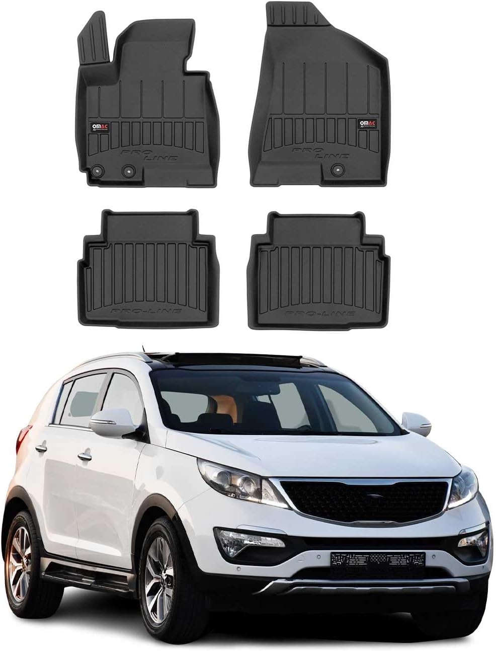 OMAC Premium Quality Floor Mats & Cargo Liners for Sportage