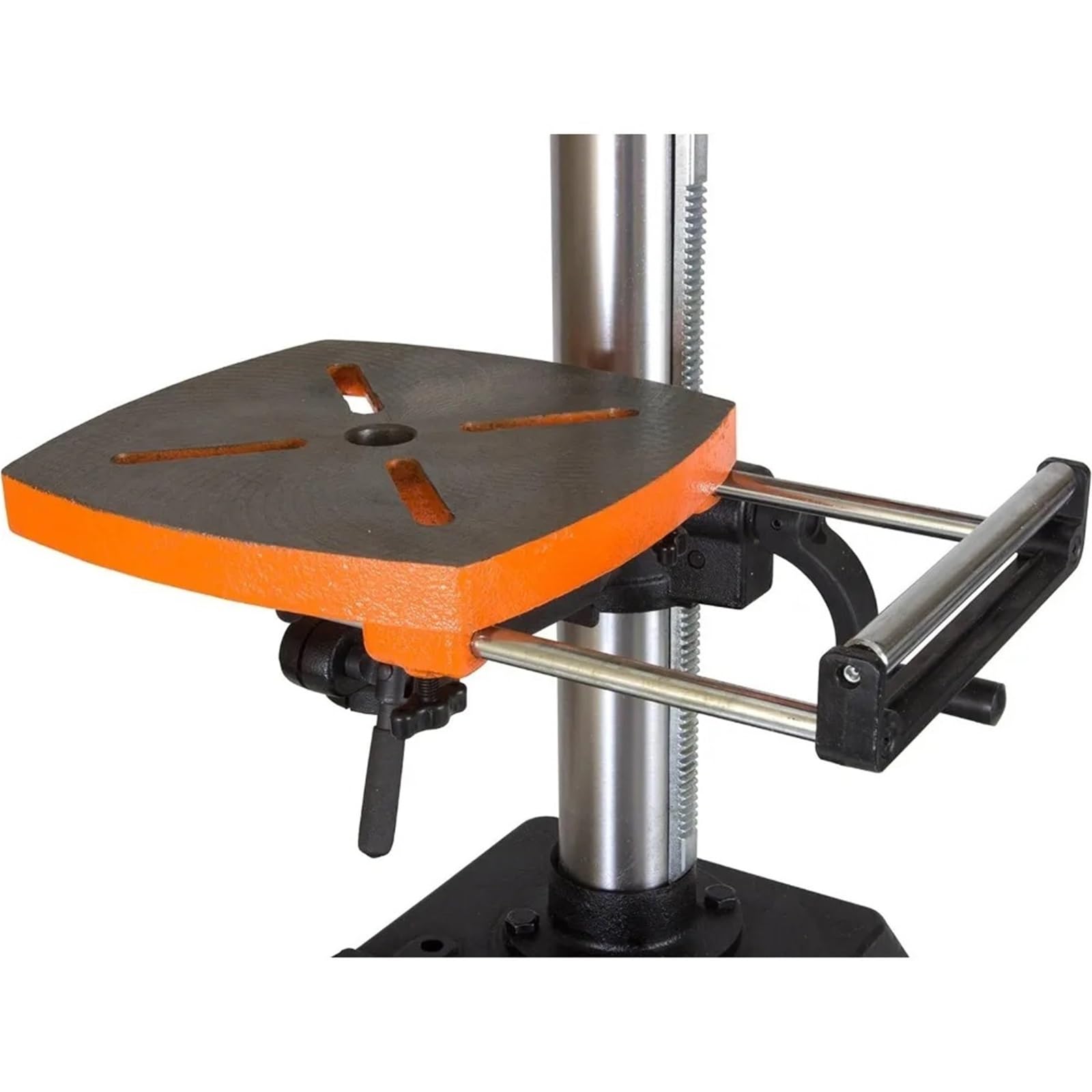 Taladro de Columna, Taladro de banco de hierro fundido de 12 pulgadas y 5 amperios con velocidad variable y luz de trabajo