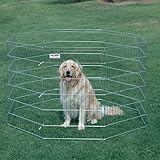 Precision Pet 30 in. Silver ExPen with Snaps Boxed