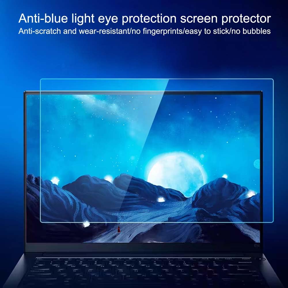 15.6 Inch Anti Blue Light Laptop Screen Protector,Eye Protection Anti Glare Anti Scratch Computer Screen Cover for Lenovo Hp Dell Acer Asus Samsung 15.6