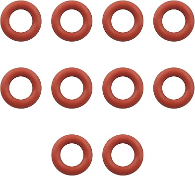 Espresso Machine O-Rings Seal for Connection Tubes or NTC Probes Fits for Nespresso Coffee Machine XN910B XN9105 XN910C and Breville Espresso Machines BES900/920/980/990 10 Pcs