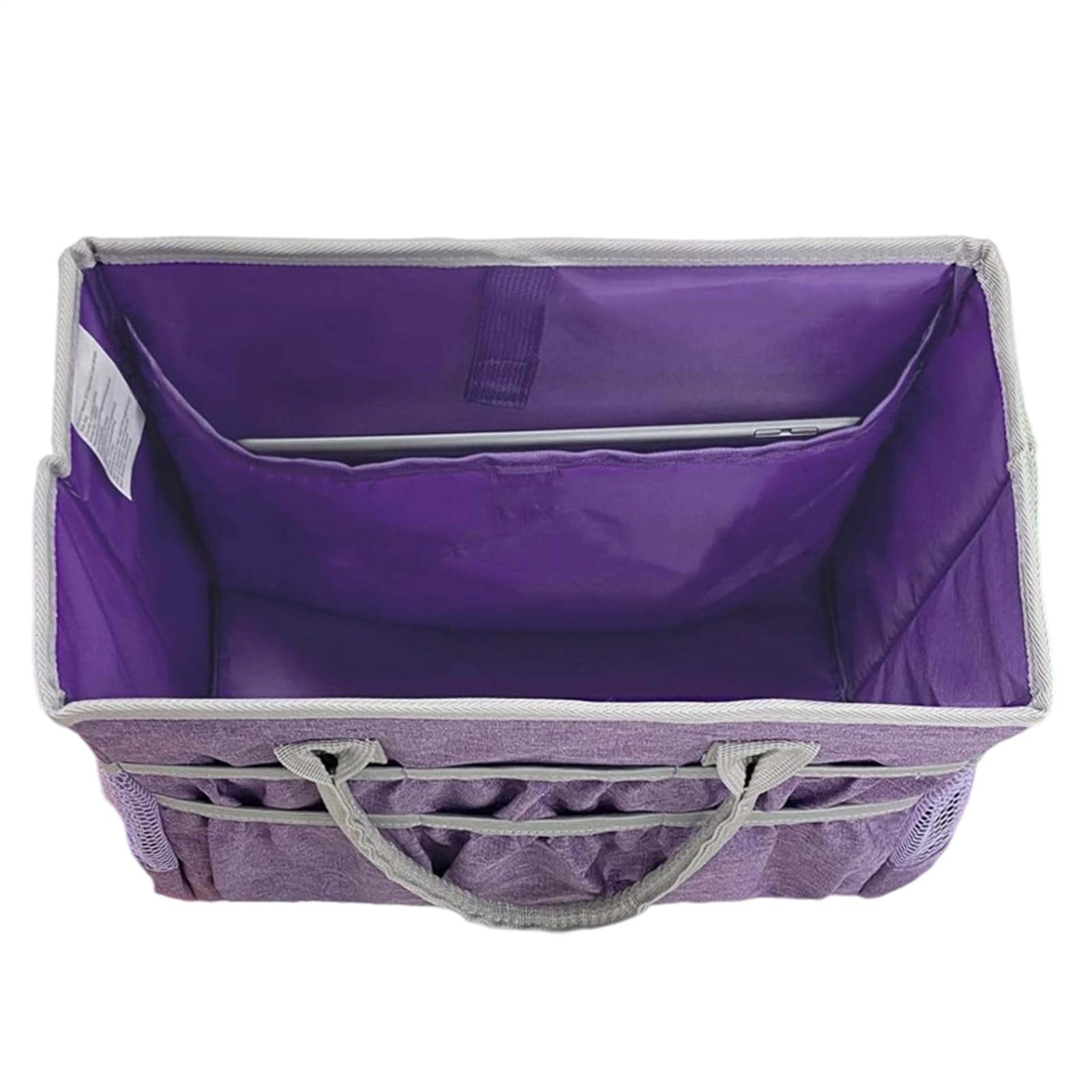 Borsa organizer per oggetti artistici, 33 x 19 x 24 cm, grande custodia impermeabile, tasche multiple, manici robusti, design spazioso, per cancelleria, bambini, insegnanti, viaggi, campeggio