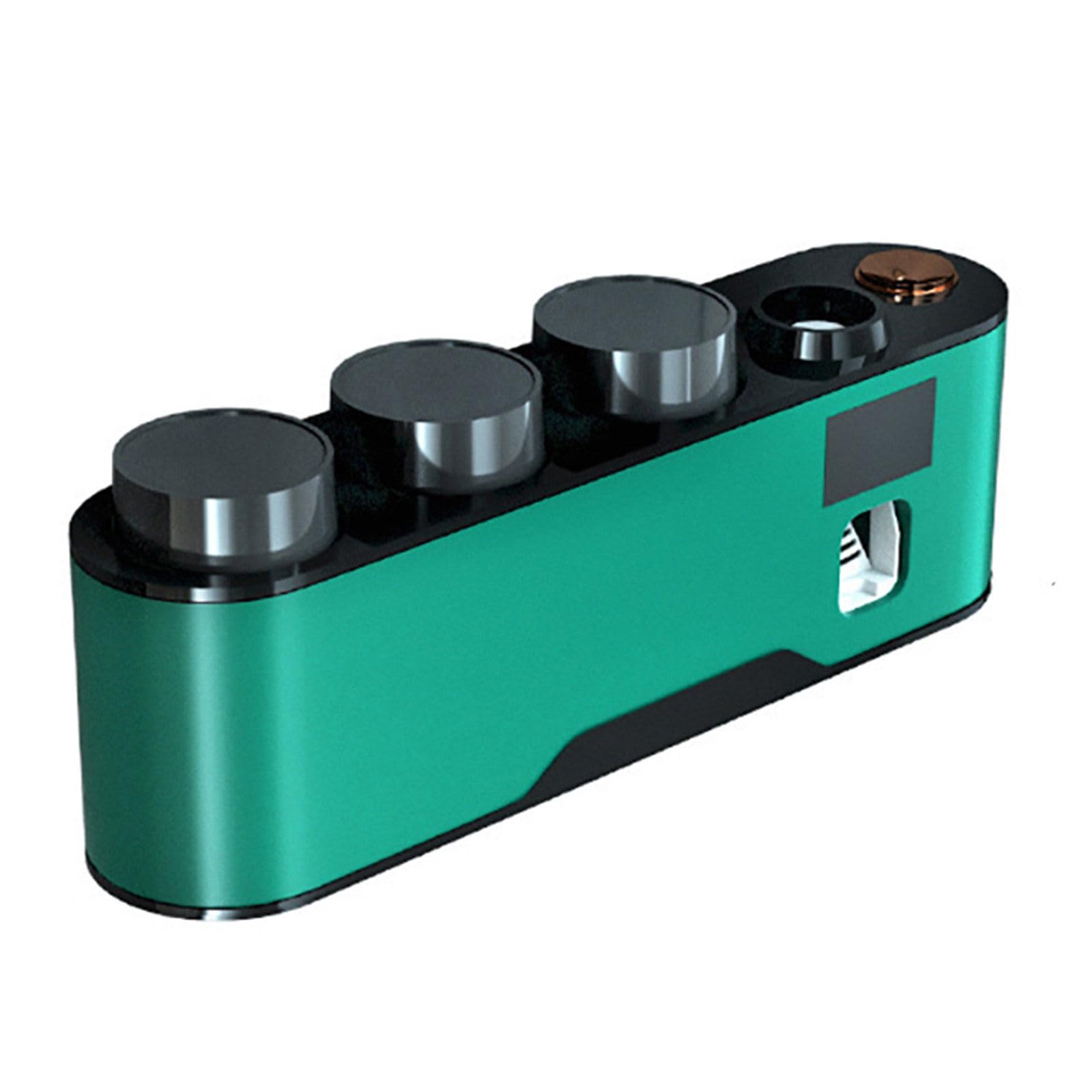 Soporte esterilizador de Cepillo de Dientes UV, Caja de Almacenamiento para Cepillo de Dientes Solar, exprimidor de Pasta de Dientes Inteligente, Accesorios para el hogar,Green