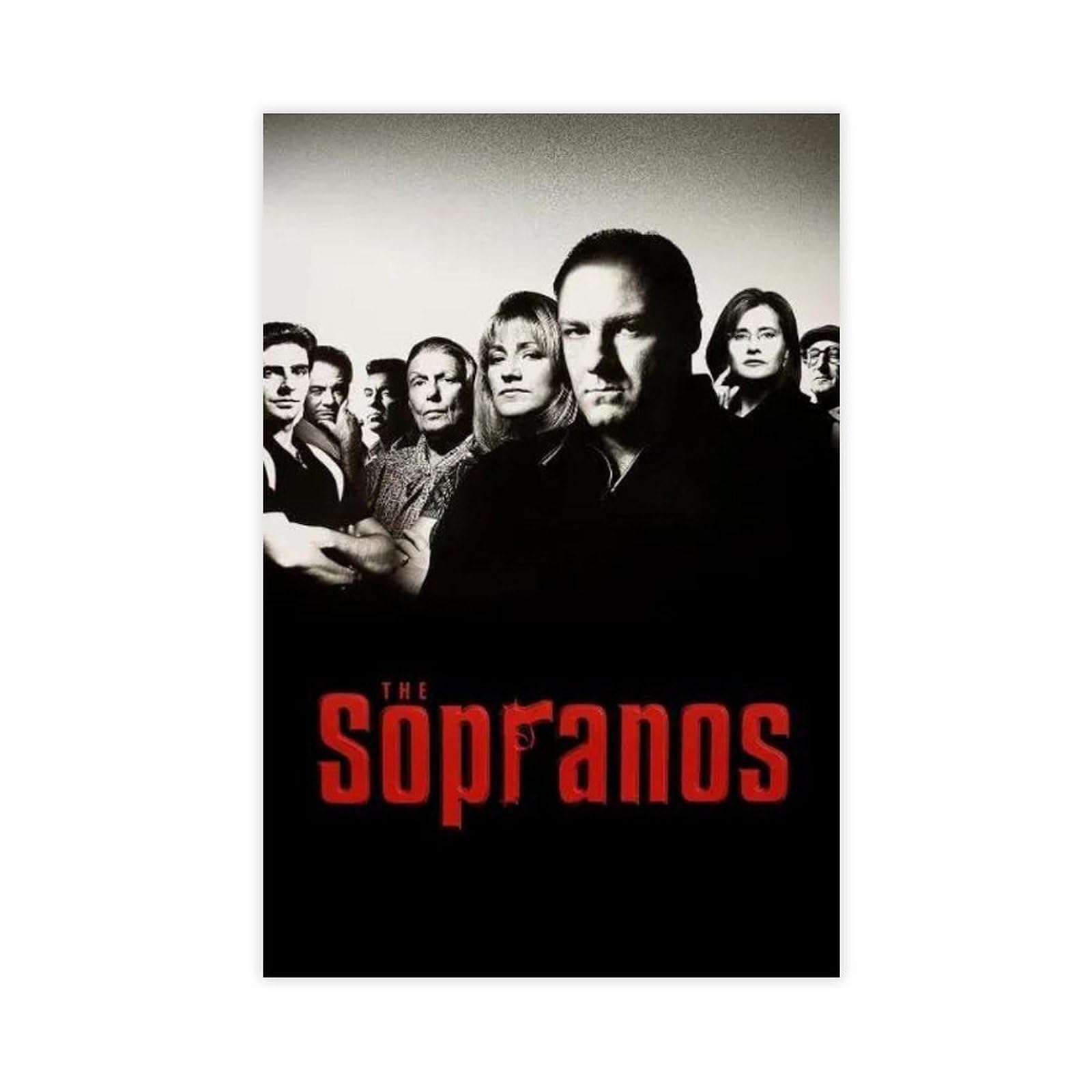 Hgklbg Unframe-Style The Sopranos Show By David Chase 1999 Movie Poster Canvas Poster Office Decor Gift