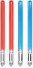 4PCS Inflatable lightsaber - Inflatable Swords for Star Wars Themed Party, Blue Red Inflatable Light Saber Set HalloweenChristmas Party Bags Stocking Stuffers Party Favour for Cosplay Party