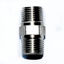 ABEST Airbrush Hose Adaptor Fitting 1/8" Male to 1/8" Male Connector Hobby Tattoo