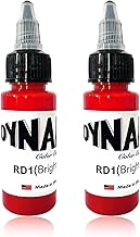 MYGLOAR 2 botellas de tinta roja concentrada para delinear y colorear, tinta de tatuaje profesional. 2 botellas de tinta roja concentrada (30+30 ml)