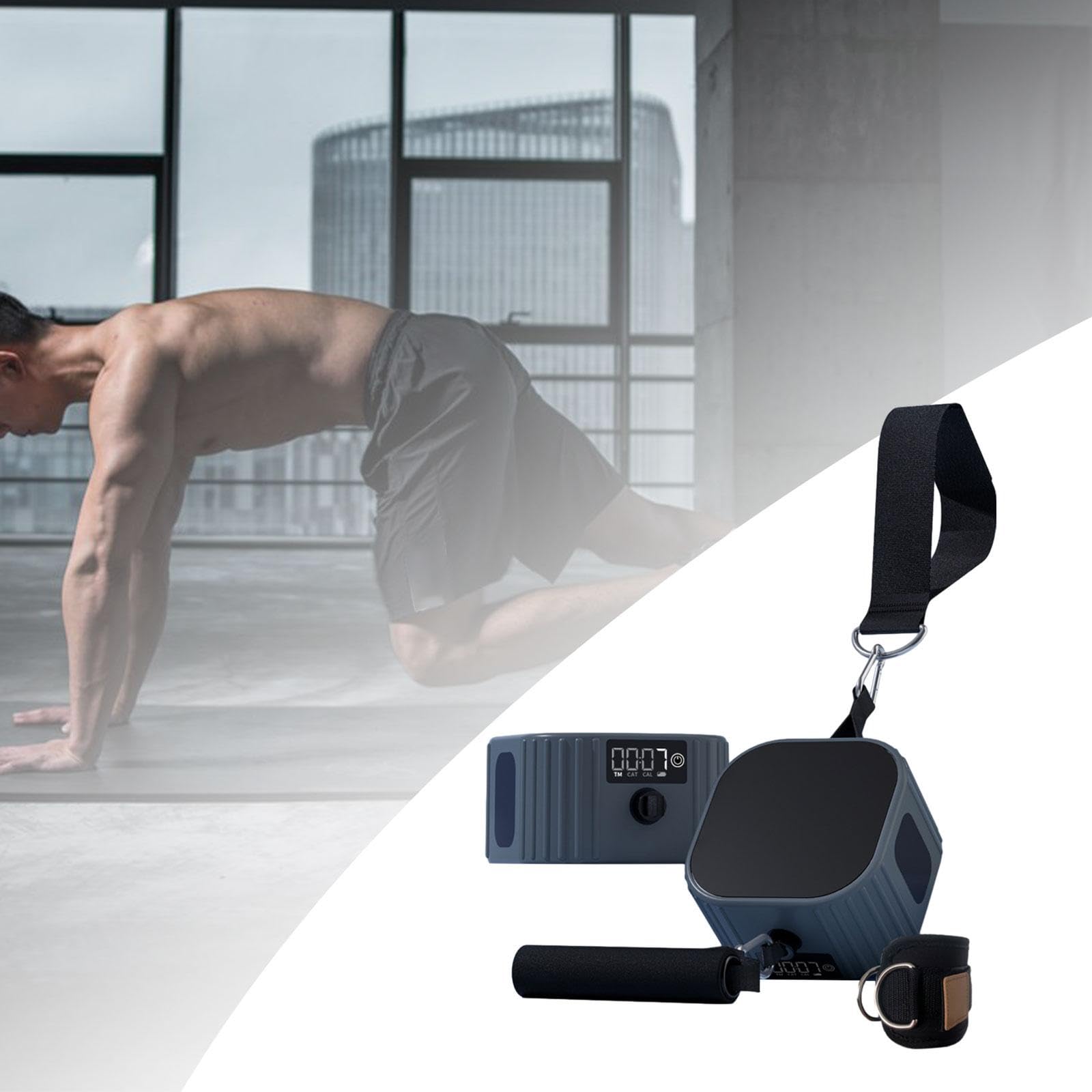 predolo Attrezzatura da Palestra per Il Fitness, Macchina per L'allenamento della Resistenza, Dispositivo Elettrico Portatile Intelligente per L'allen