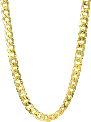 Fake Gold Chain,60 cm,Chunky Gold Necklace Costume Jewellery
