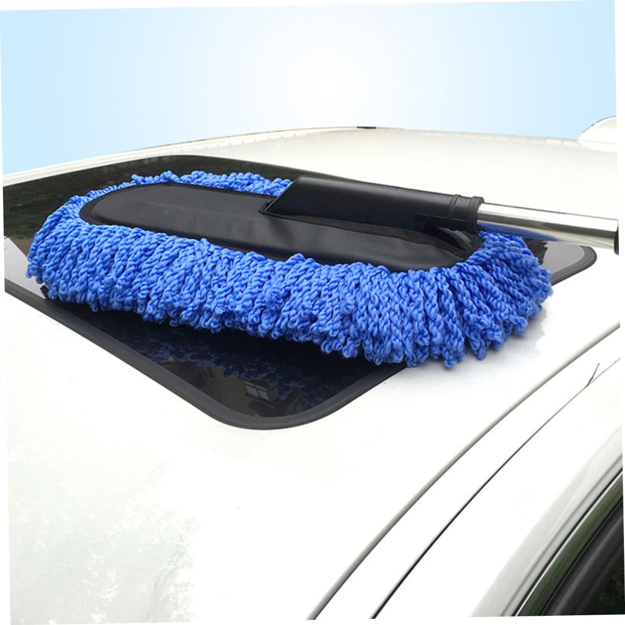 FAVOMOTO 2pcs Car Dust Brush with Flexible Handle for Interior Cleaning and Waxing Ergonomic Design for Car Bike and Home Use Color Efficient Auto Cleaner