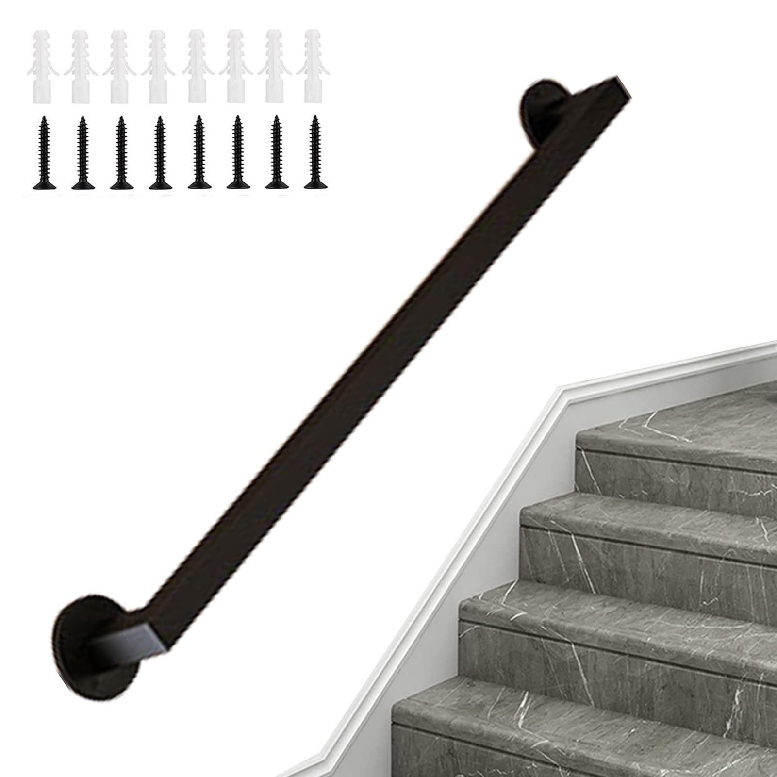 Amazon.com: Stairs Handrail, Staircase Handrail Banister Rail Support ...