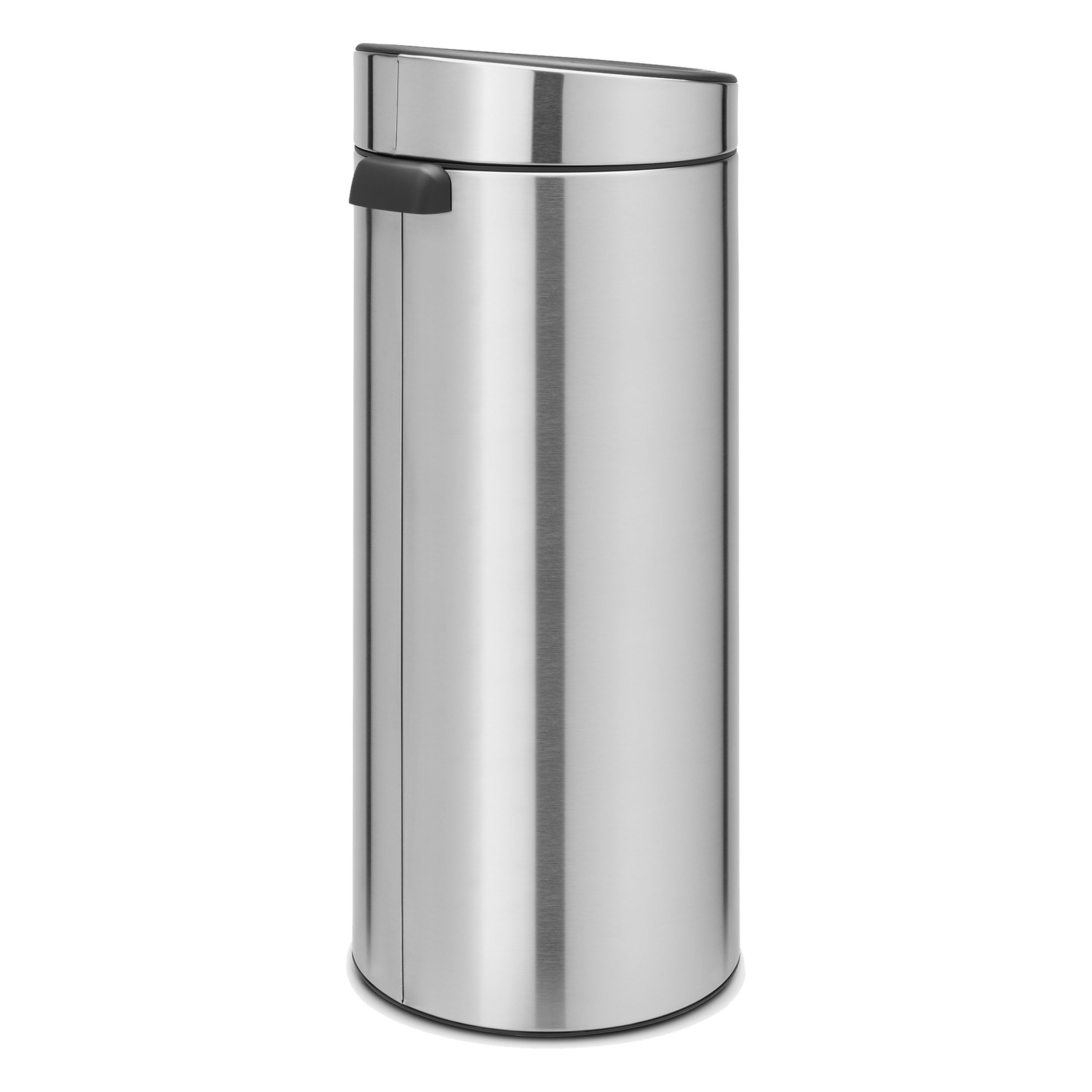 Brabantia Silver Touch Bin Matt Steel 30Ltr