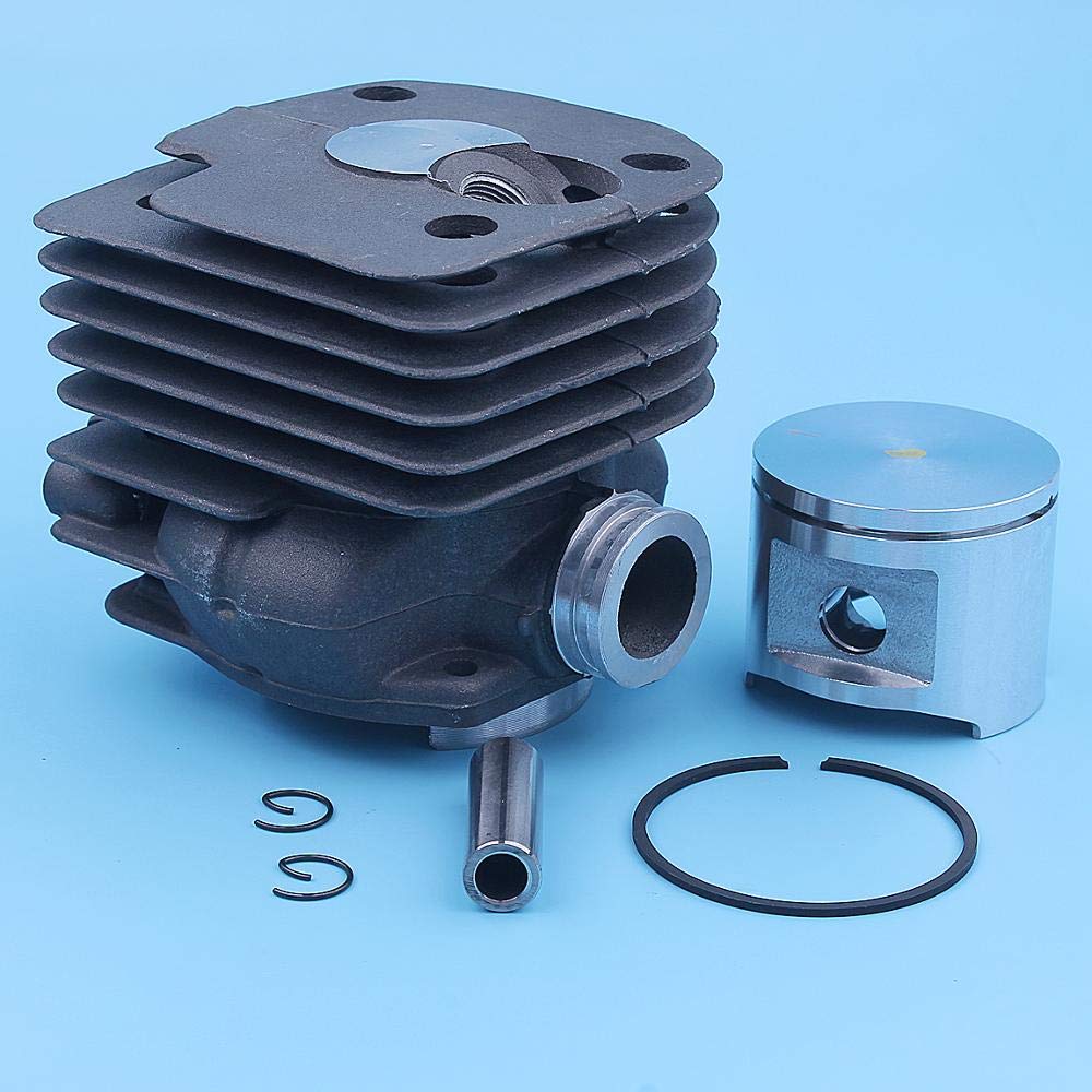 Kit de pistón de cilindro de diámetro grande de 52 mm compatible con motosierra Husqvarna 372XP 365 372 XP 371 362 375K motosierra 503 93 93 72 piezas de repuesto