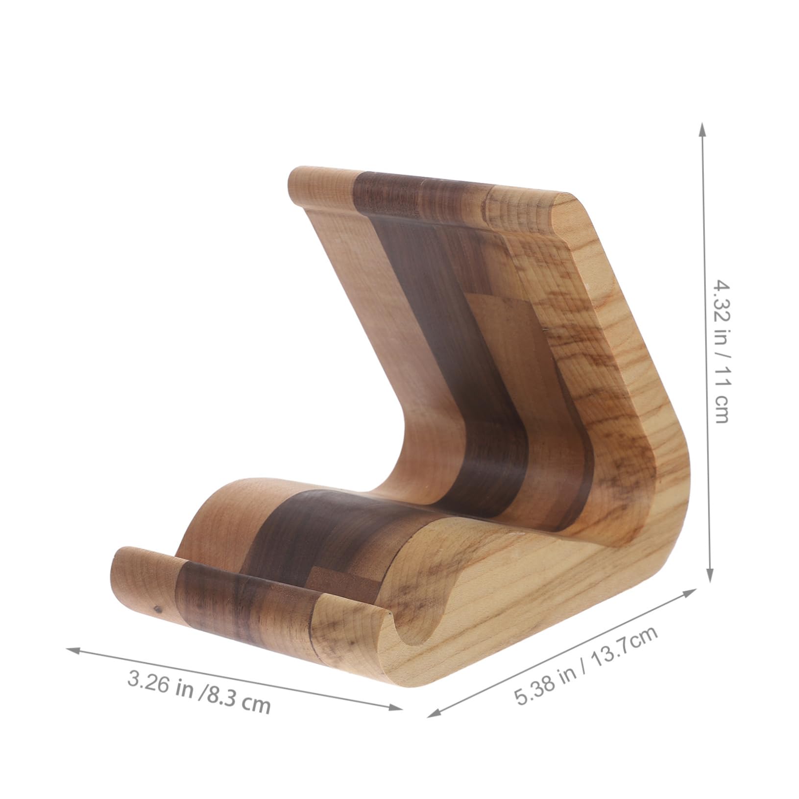 Homoyoyo Soporte De Madera para Tableta Multifunción Soporte para Móvil Diseño Elegante