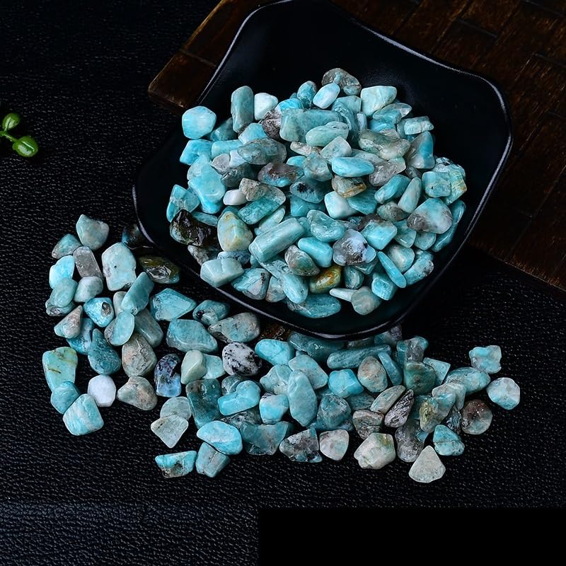 Piedras Decorativas, Piedras de Grava de Cristal de 5-12 mm for peceras, macetas y paisajismo. Cristales en Bruto.(5-7mm500g)