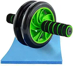 Roda De Exercícios Abdominais Dupla Rodinha Abdominal VERDE CBRN03716