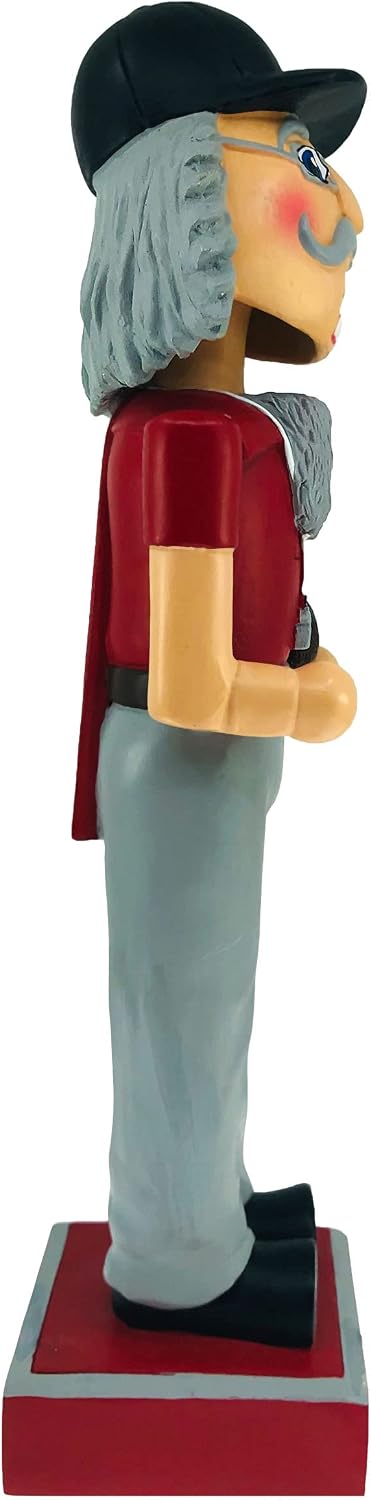 FOCO NCAA Unisex-Adult NCAA College Team Logo Holiday Thematic Nutcracker Bobblehead