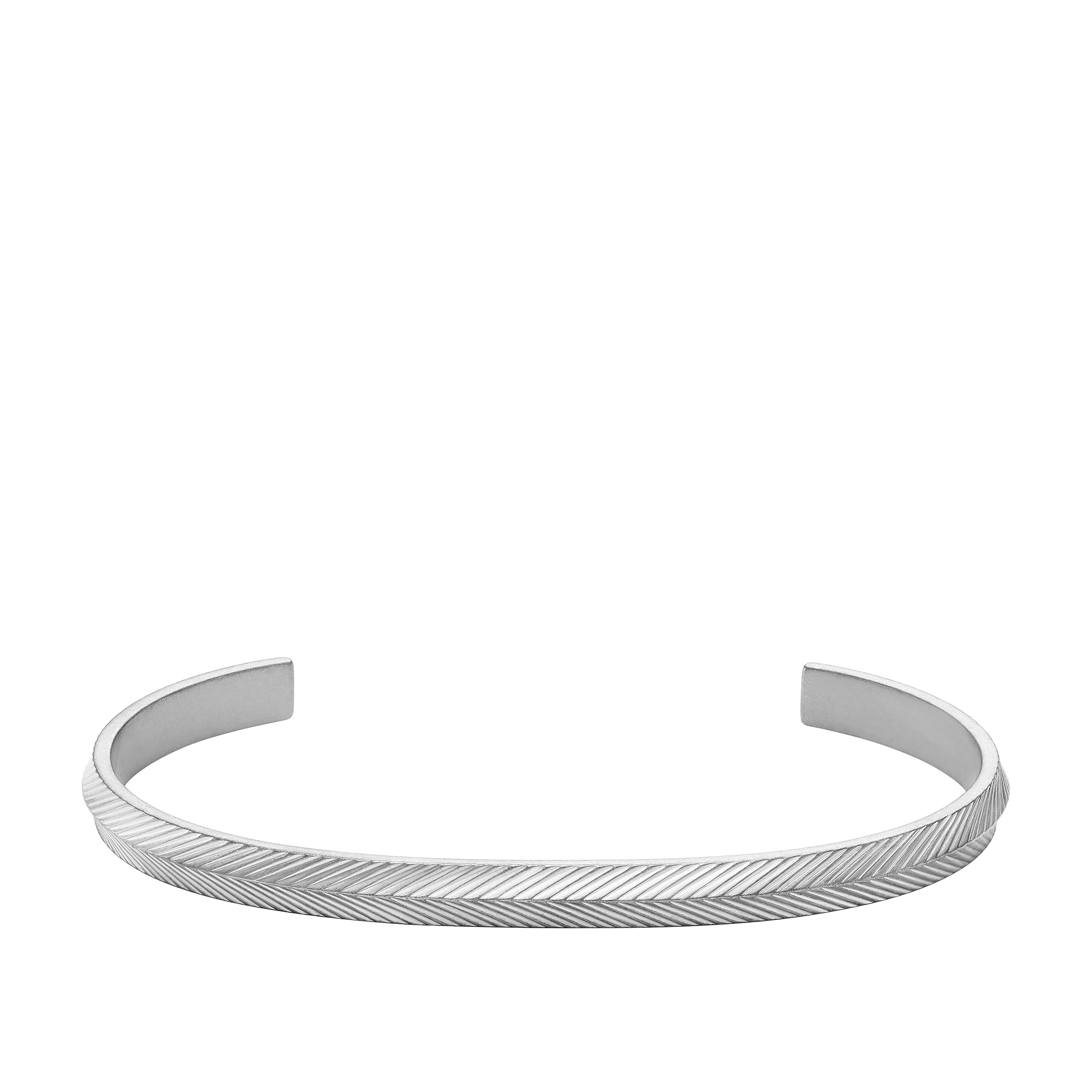 Fossil Men's Drew Stainless Steel ID Bracelet