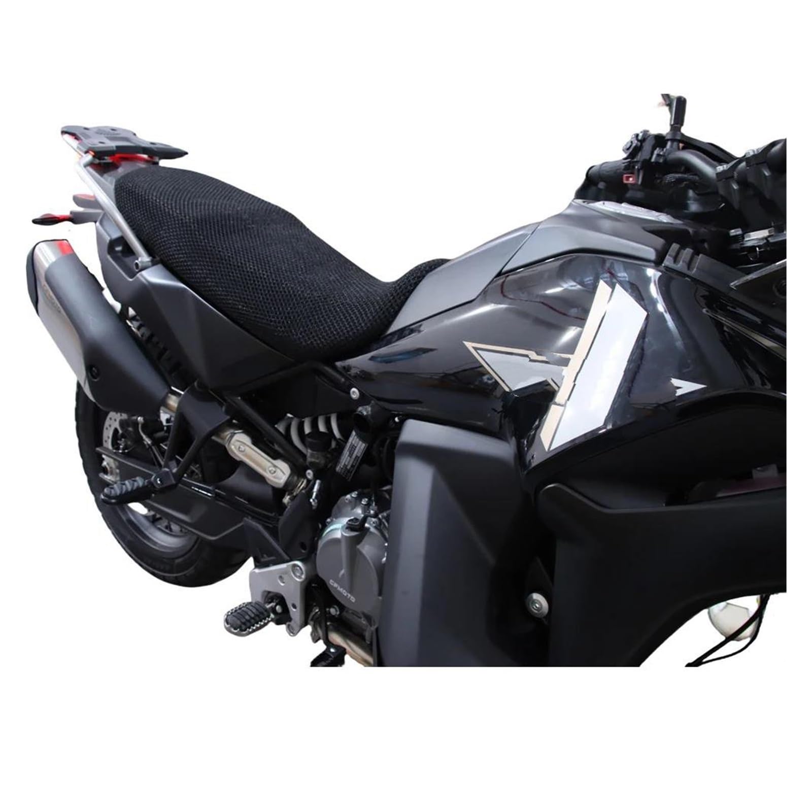 Per CFMOTO 800mt-x 800MT-X 800 MTX Coprisedili Per Cuscino Moto | Sella Moto Comfort Coprisedili In Rete 3D Cuscino Di Protezione Del Sedile Traspirante Con Flusso D'aria