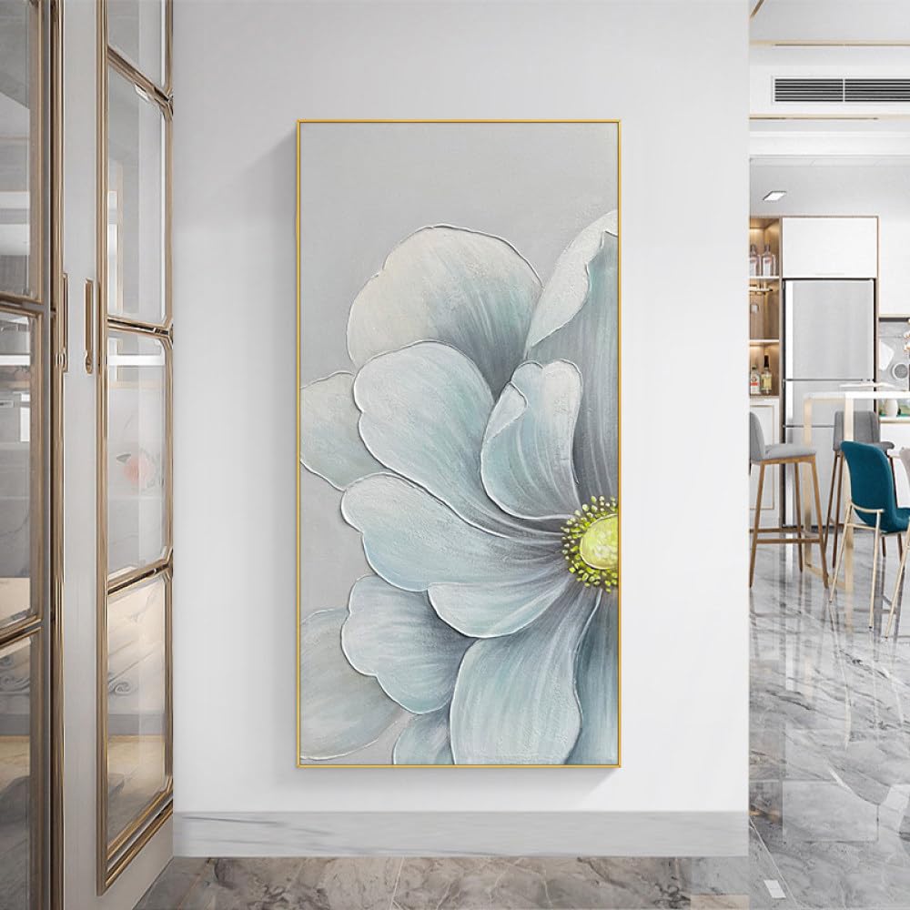 Peinture abstraite de pétales de pivoine pour décorer votre chambre moderne