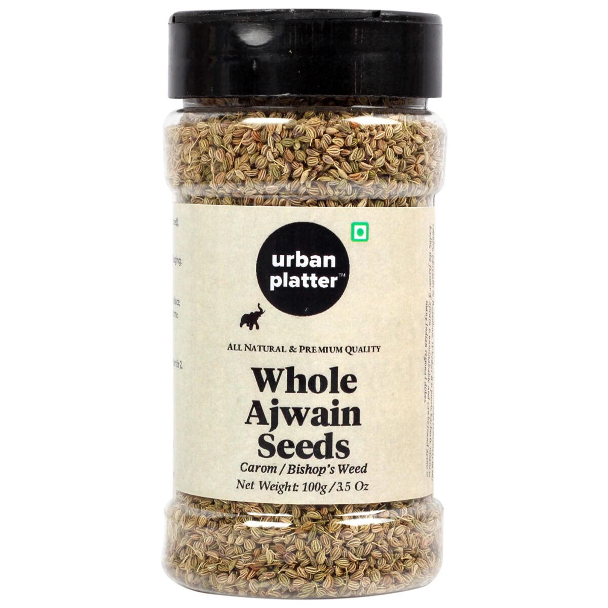 Urban Platter Whole Ajwain Seeds Shaker Jar, 100g / 3.5oz [Bishops Weed, Carom Seeds] (B07MN3LYBW) Amazon Price History, Amazon Price Tracker