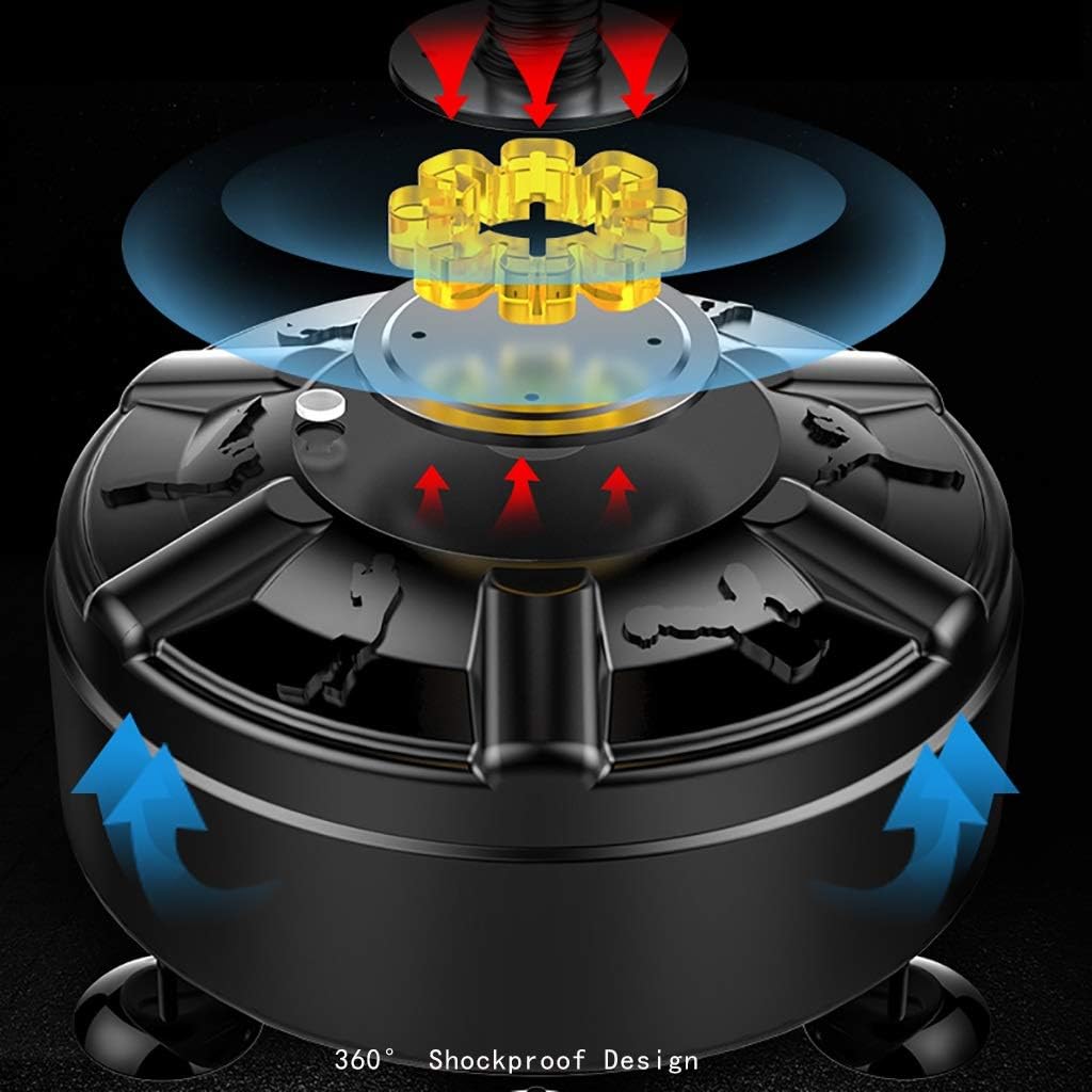 Punching bag Freestanding Fitness Reflex Bag Sparring Boxing Kicking Training Speed Bag for Adults & Kids Heavy Boxing Bag with Suction Cup Base (Color : Black, Size : 50 * 120-165cm)