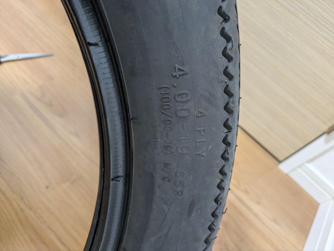 LoadStarTire ロードスタータイヤ 4.00-19 クラシックタイヤ GOODS