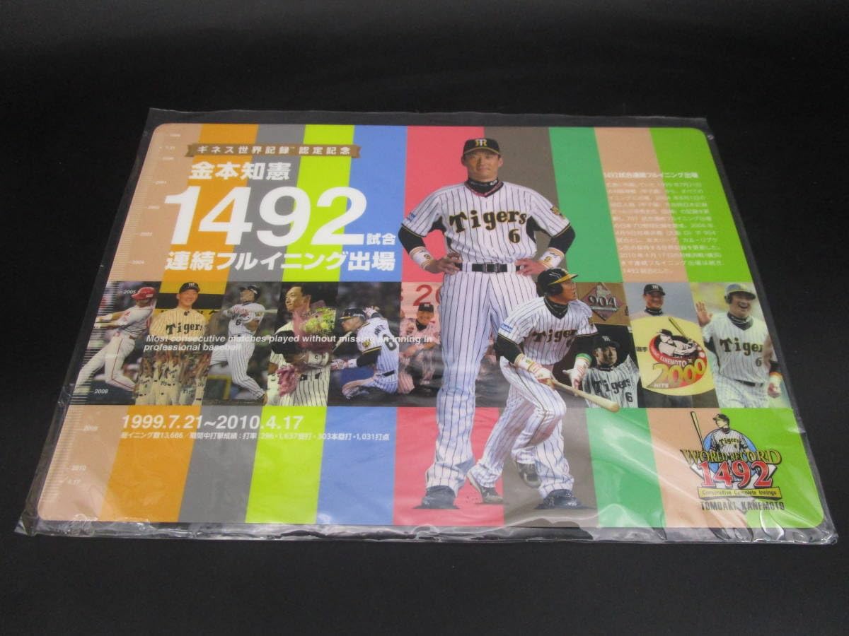 Amazon.co.jp: 阪神タイガース 金本知憲 ギネス世界記録認定記念