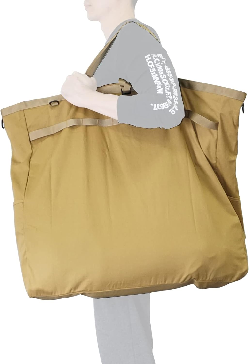 Suneyes 大型収納バッグ キャンプバッグ トートバッグ 大型収納カバン ビッグバッグ 大容量アウトドアバッグ 帆布製 ストーブアクセサリー Ns009 キャンプ道具収納 大型収納袋 防水 新品本物