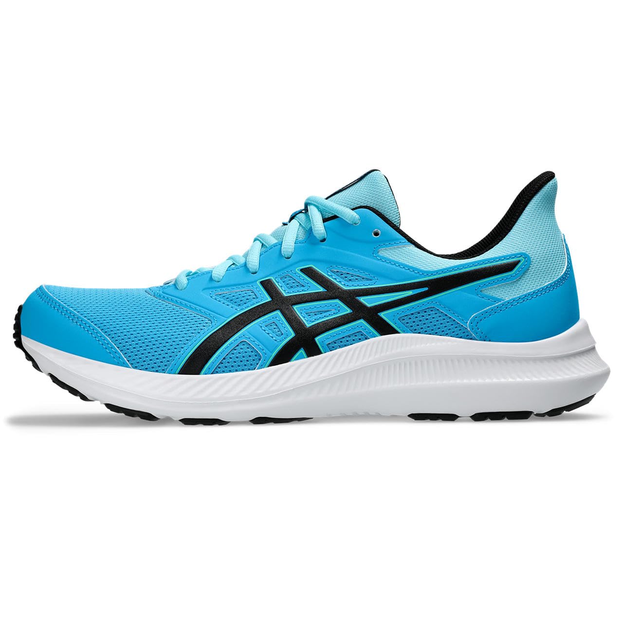 ASICS Męskie buty sportowe Jolt 4Sneaker, niebieski czarny, 39 EU
