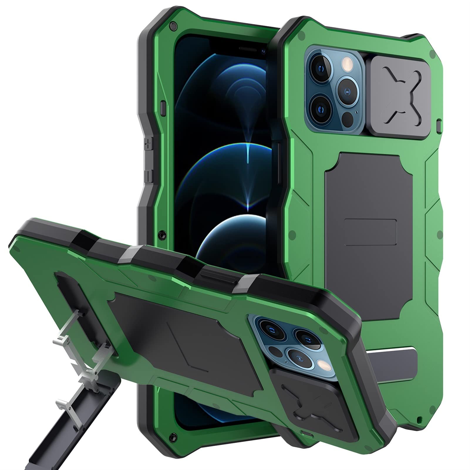 Coque iPhone 13 Pro métal robuste pour éviter les bris d'écran - 8