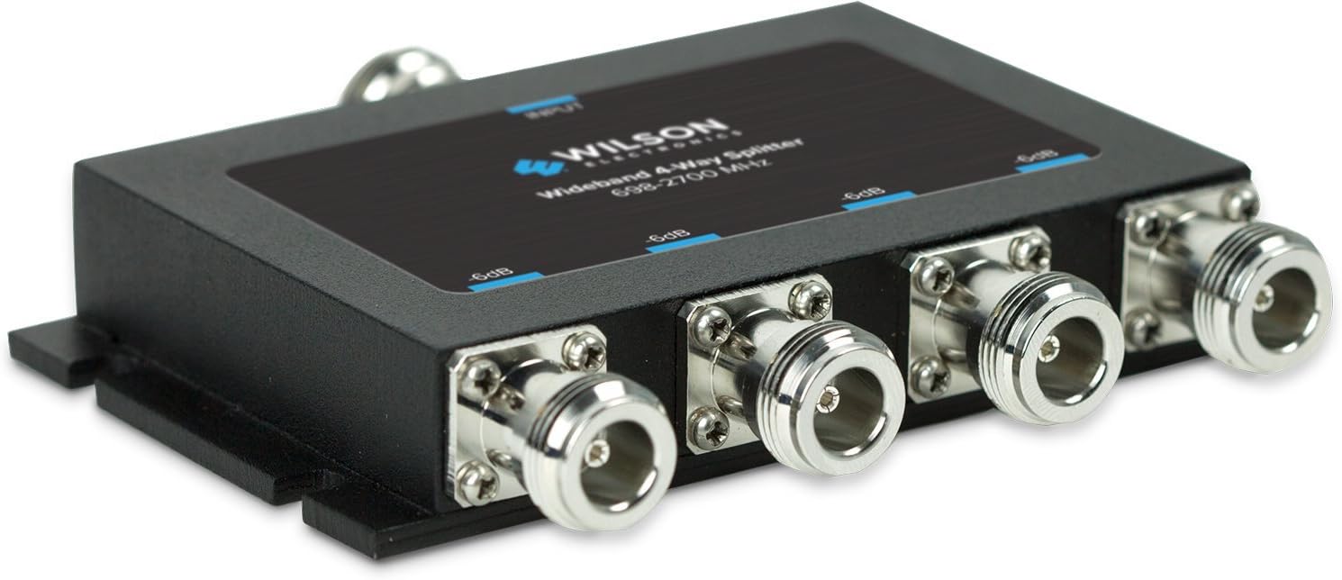 Get Discount Offer Wilson Electronics -6 dB 4-Way Splitter, N-Female (50 Ohm)