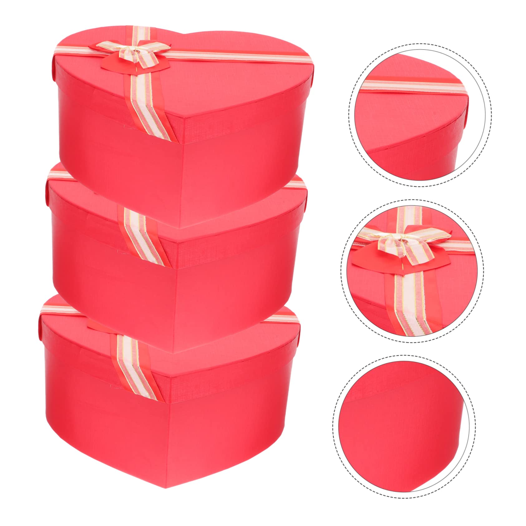 Amazon.co.jp: Zerodeko 3本 箱 彼女 極上 ハート 形 曜日 誕生日