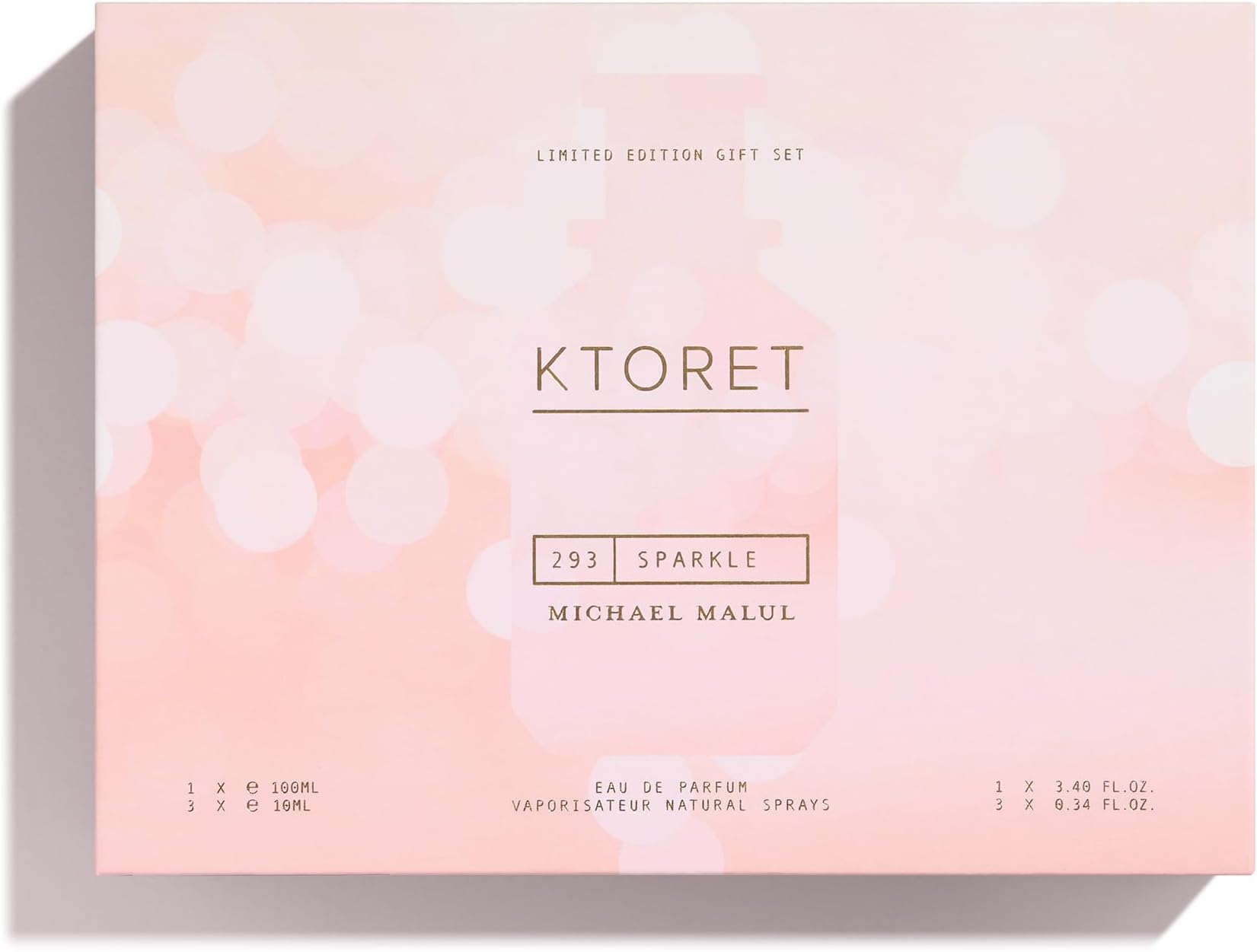 - Michael Malul 293 Sparkle Eau de Parfum Gift Set - 100ml | 10ml