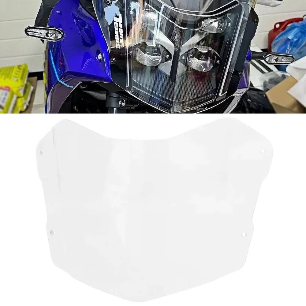 Protector de motocicleta para faros de policarbonato Tenere 700 Rally 8