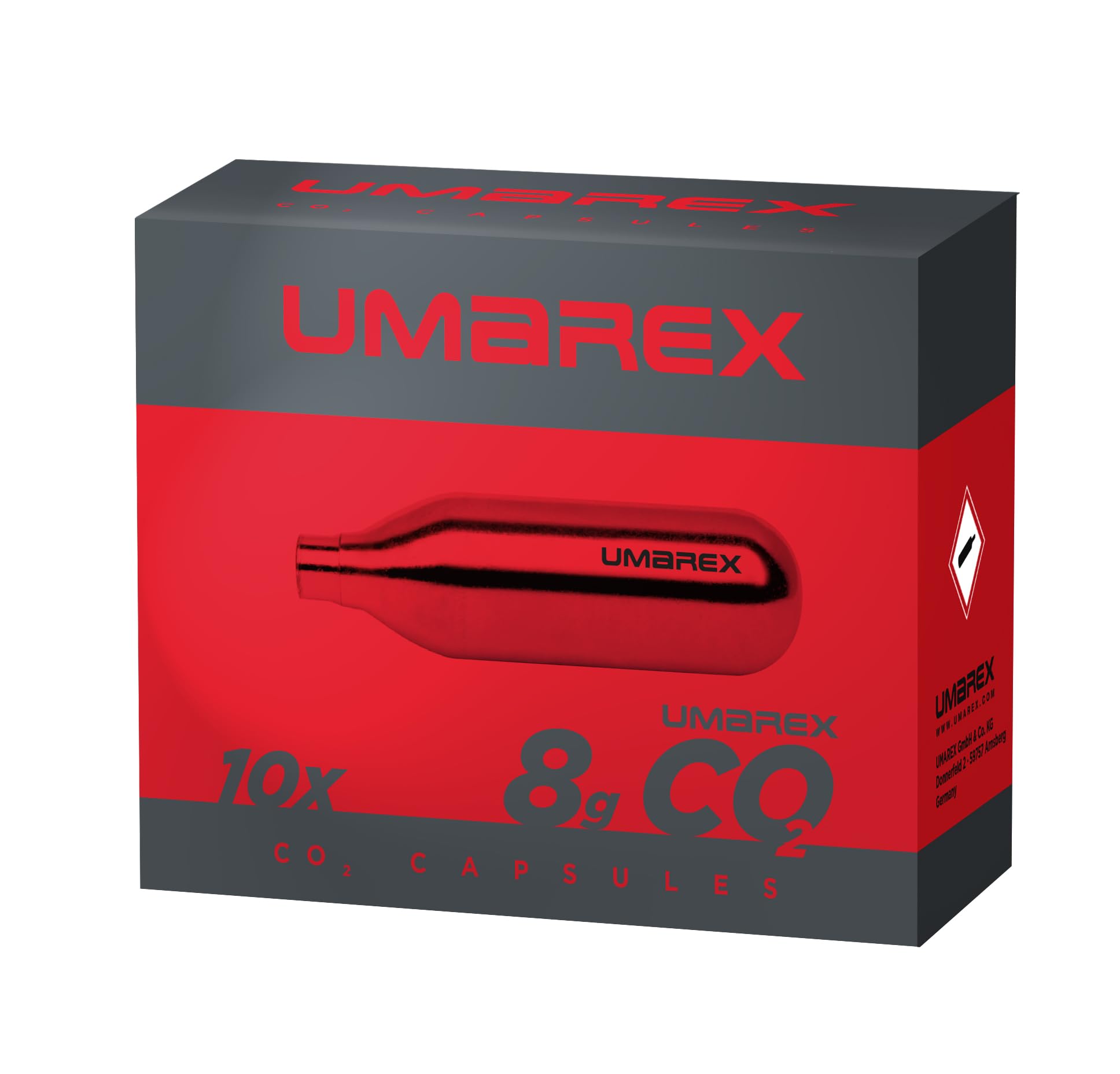 bombolette 8 grammi 10 pezzi umarex pistola co2